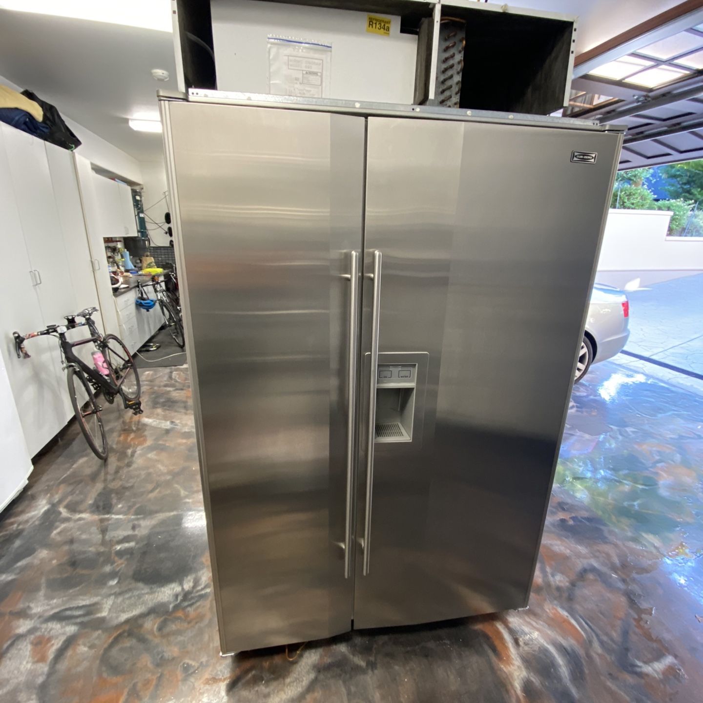 sub zero 48 ss built in fridge model 690 s