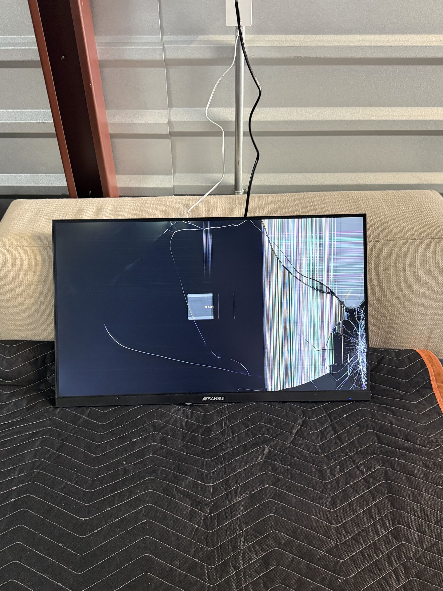 SANSUI ES-27F2 Monitor BROKEN (for parts)