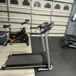 Spinning bike And Motorized Treadmill