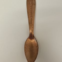 1950s Chino Mine Silver City New Mexico Poured Copper Spoon
