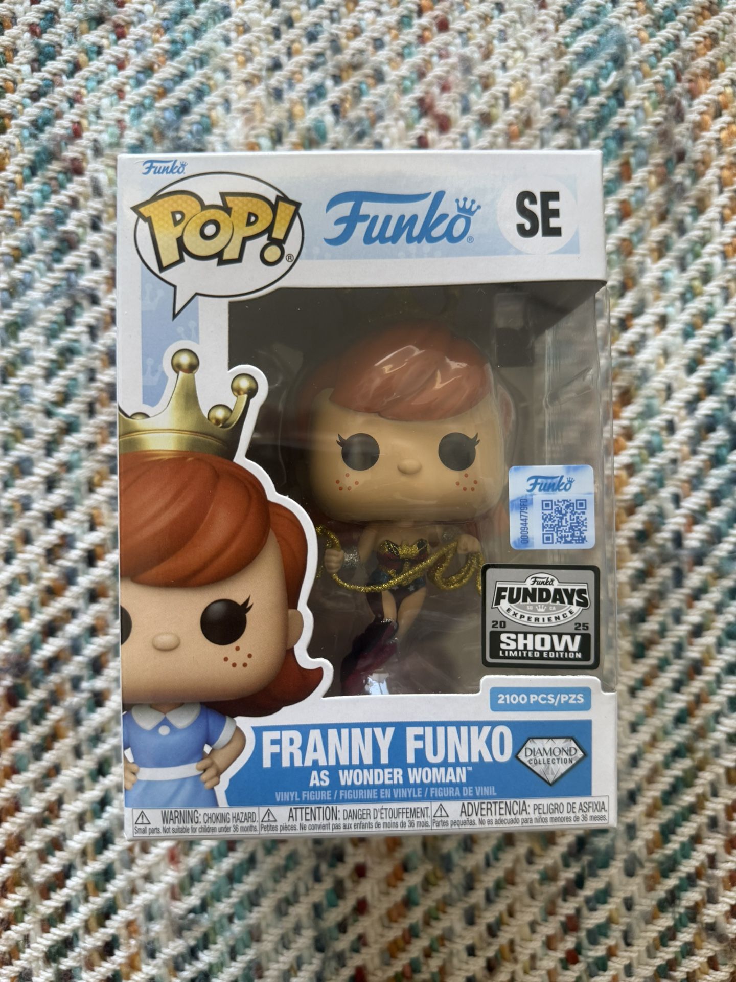 Franny Funko As Wonder Woman (Diamond) - Funko Pop! (LE 2,100)