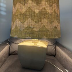 Beautiful Vintage green Lamp