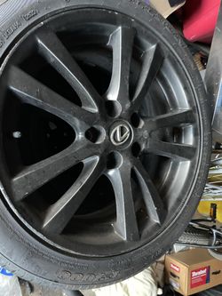 Oem 18’ Lexus Wheels 