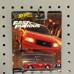 Hot Wheels Premium Fast And Furious Ford F150 Svt Lightning