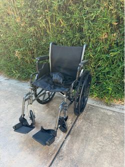 Heavy Duty Foldable Wheelchair