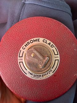 Lufkin Chrome Clad Steel Tape Measure