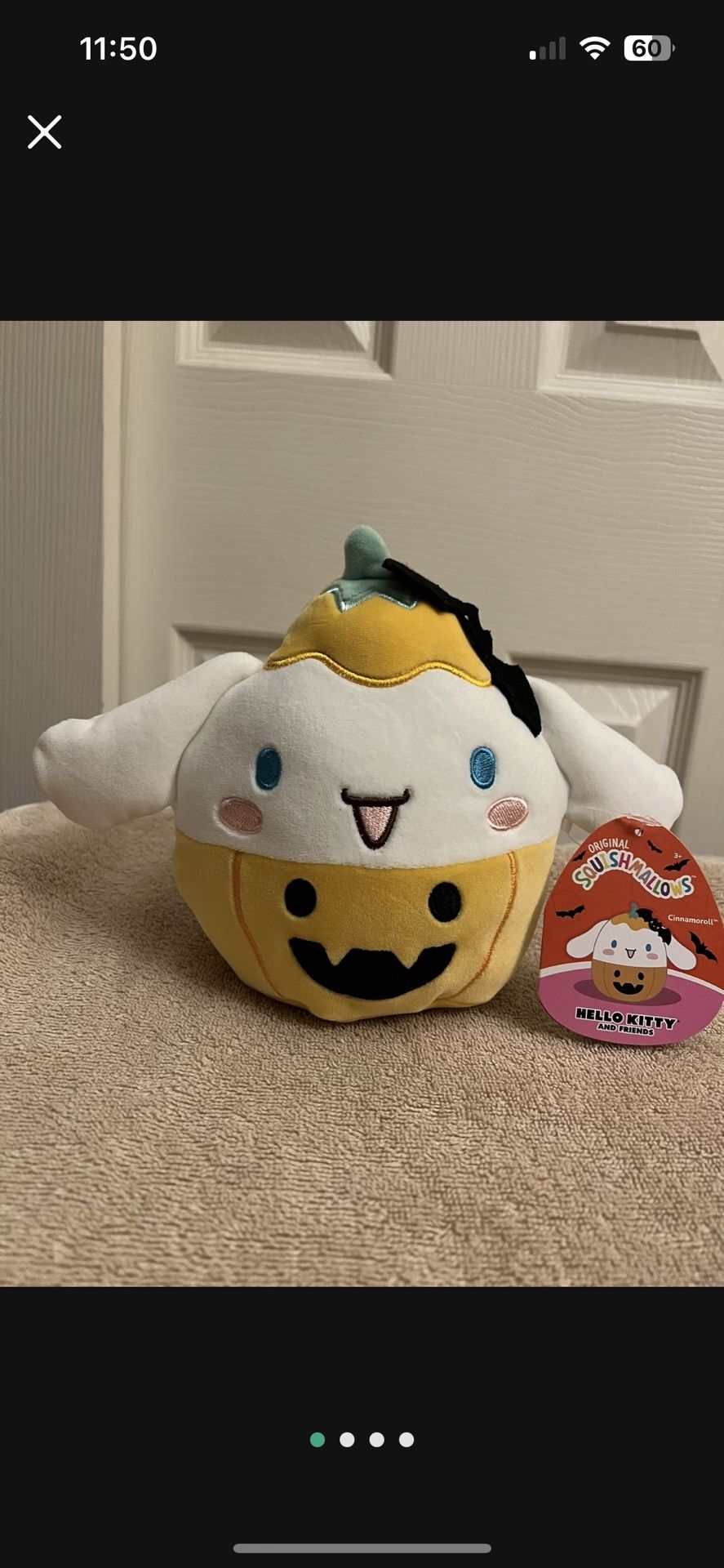 Sanrio Cinnamoroll Halloween Plush