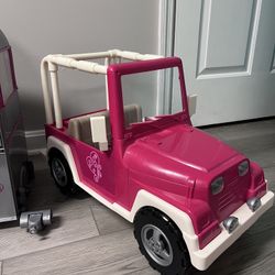 Our Generation Doll Jeep and Camper