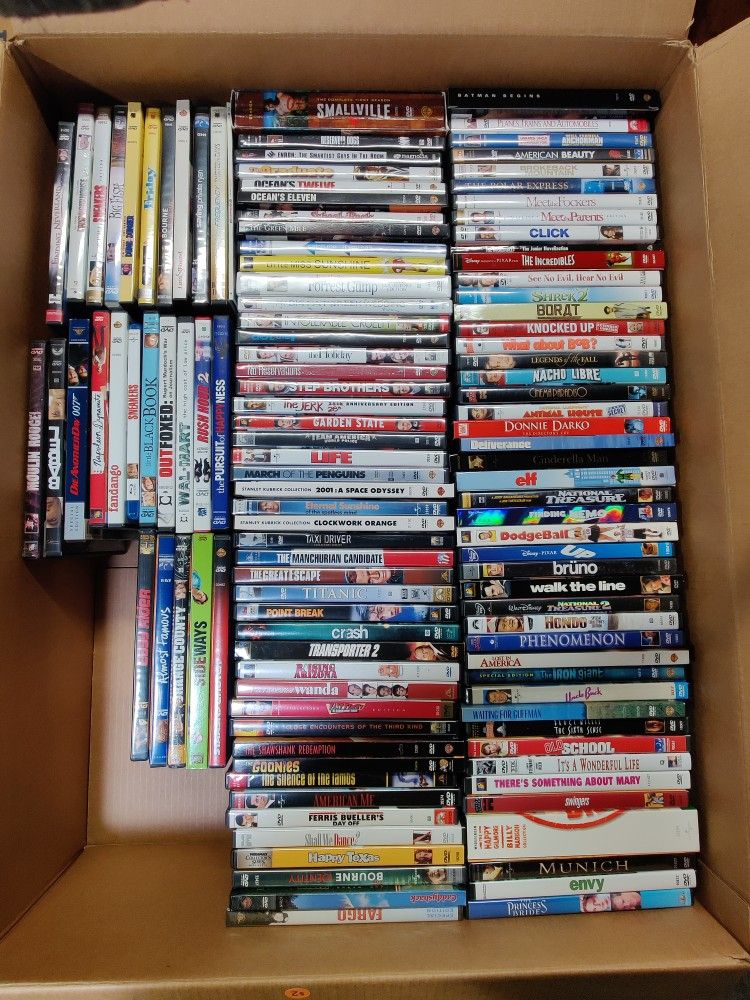 DVD Movies - Comedy, Drama, Action, Documentaries etc. $1 each