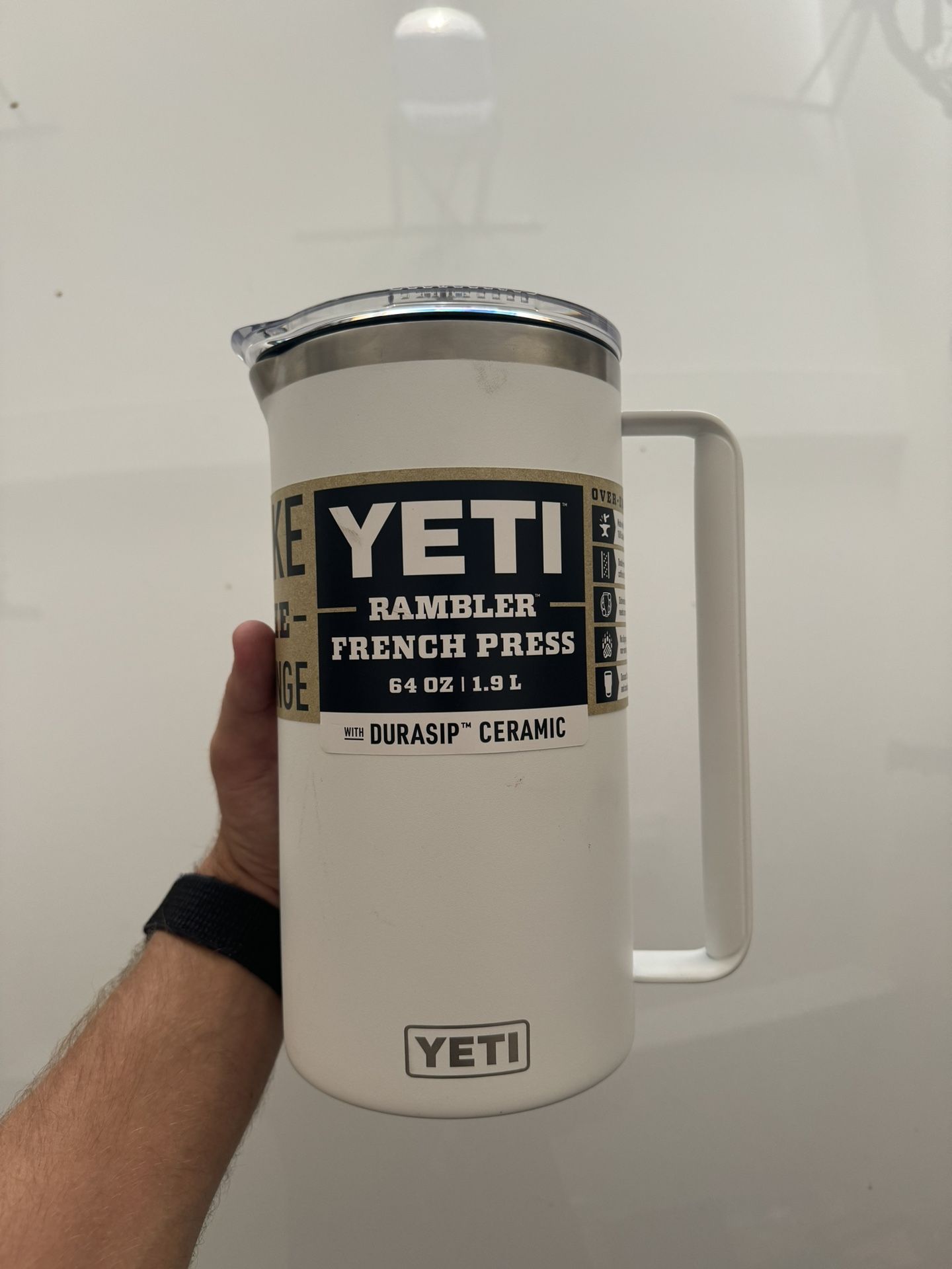 Yeti French Press NEW WHITE 64oz