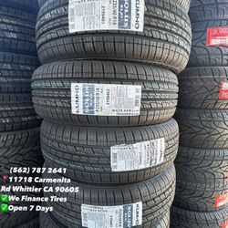 235/60R18 Kumho Set of Tires Installed and Balanced Set de Llantas Nuevas Instaladas y Balanceadas