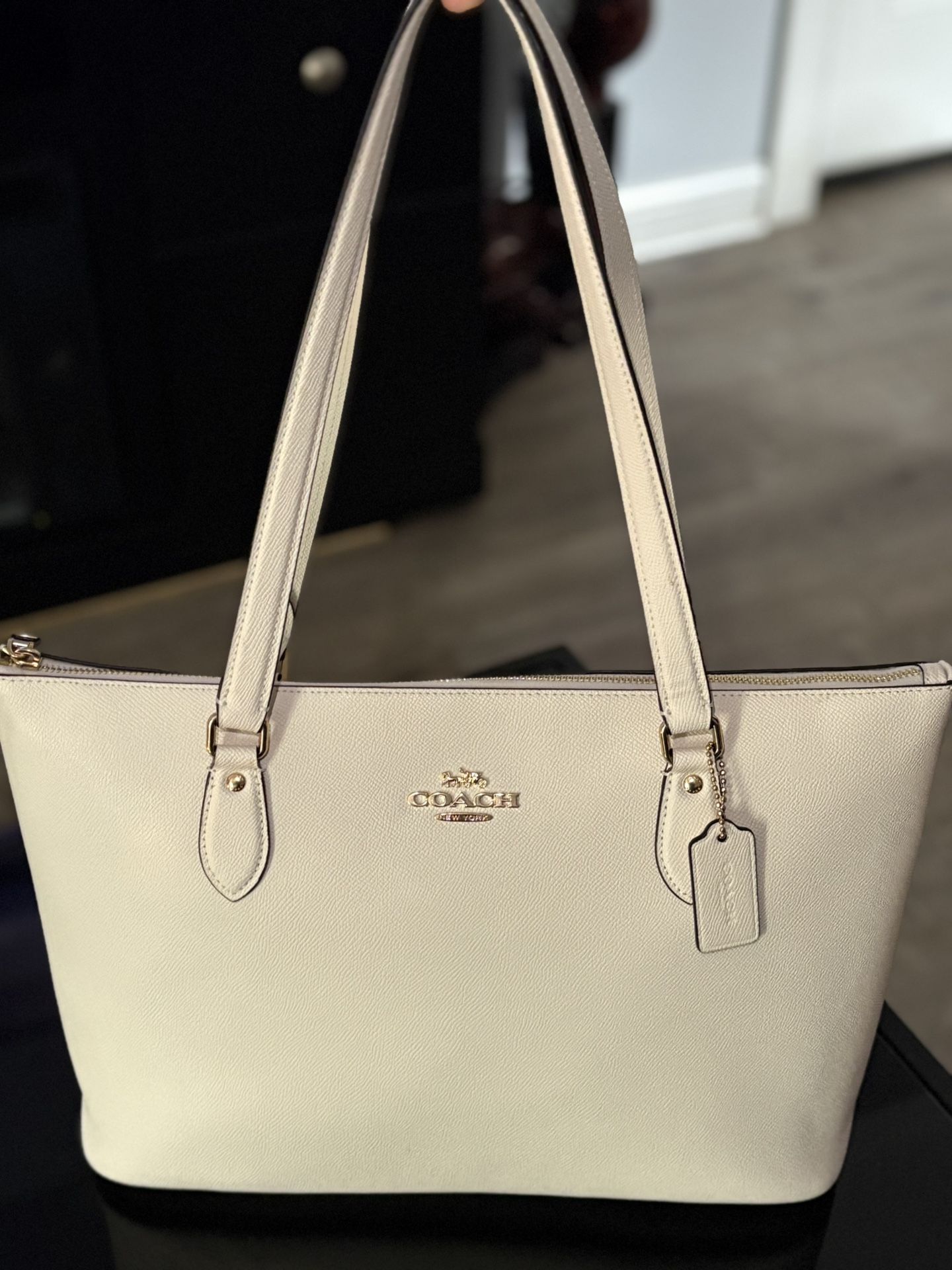 Coach White Bag