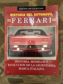 Ferrari Magazine No. 5 Enzo Ferrari Spread History Of Ferrari 