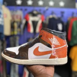 2025 Air Jordan Mid 1 “Shattered Backboard”