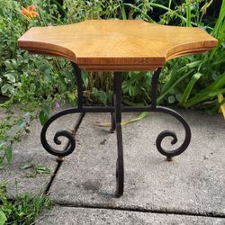Vintage Wrought Iron Table 