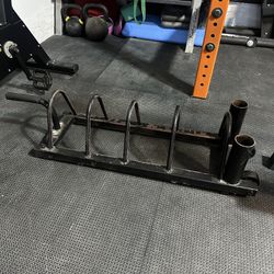 Olympic Barbell And Weight Holder 