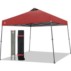 New in box CROWN SHADES 9x9 Pop Up Canopy Tent, Beach Tent Sun Shelter 