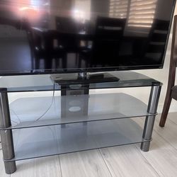 Glass TV Stand
