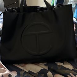 Black Telfar Large Bag