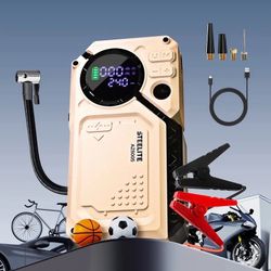 Brand New Car Battery Jump Starter with Air Compressor