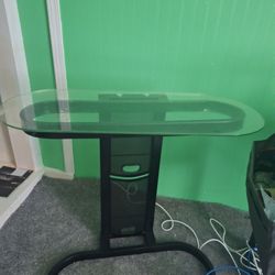 Glass Desk