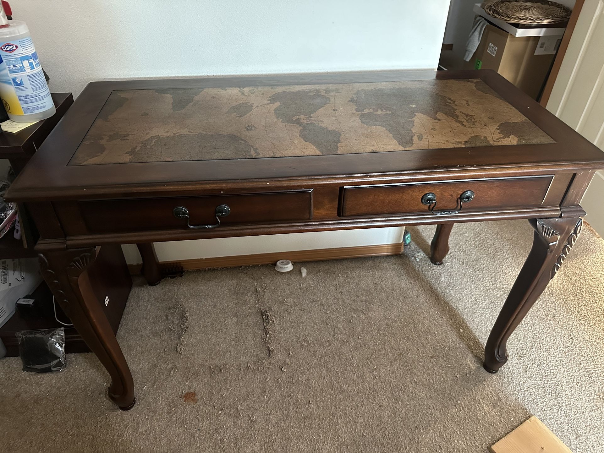 Crown Mark Fairfax Desk And Chair Set
