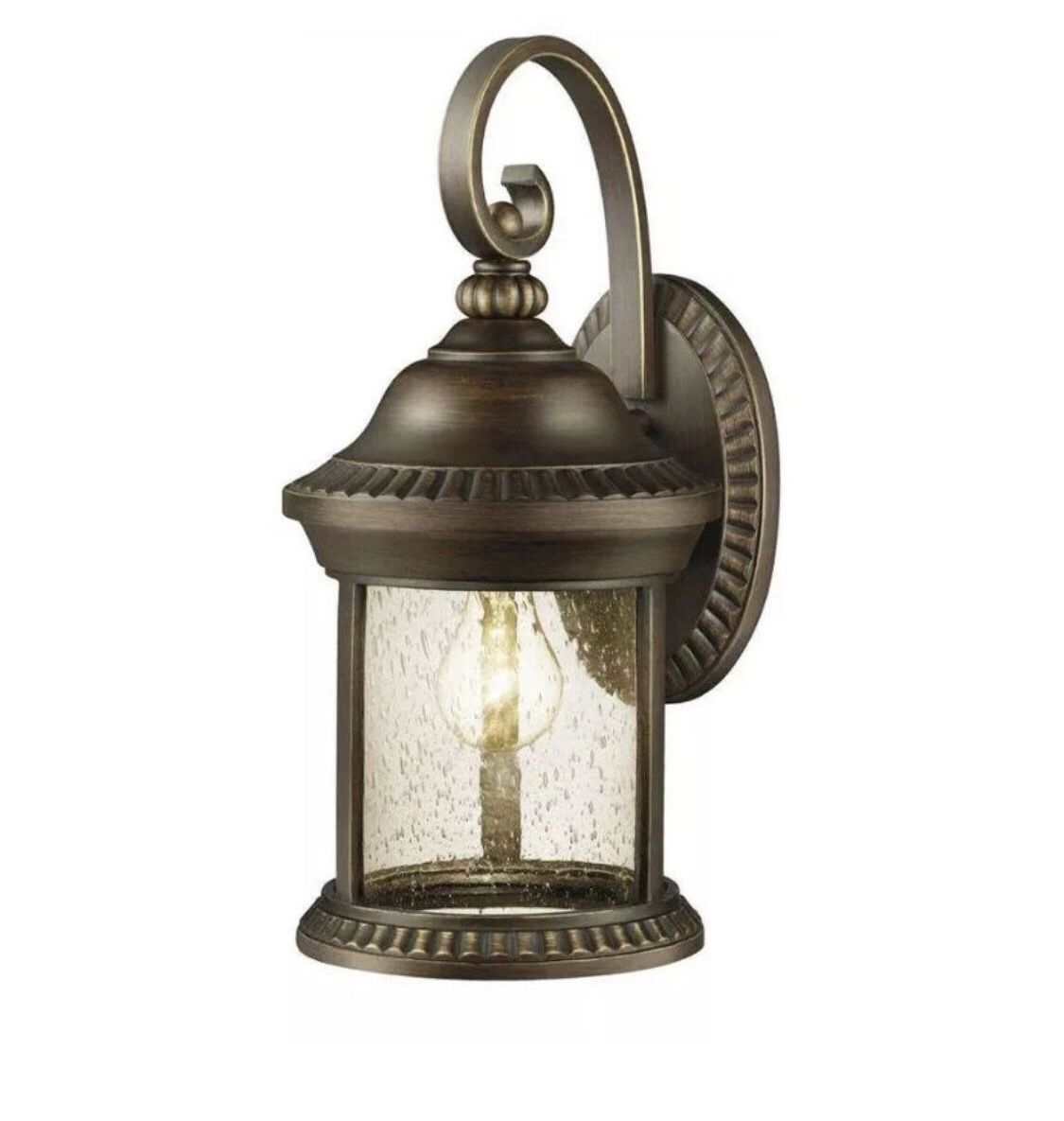 Home Decorators Collection Cambridge Outdoor Essex Bronze Wall Lantern Sconce