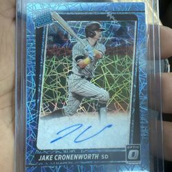 Jake Cronenworth Rc Auto 