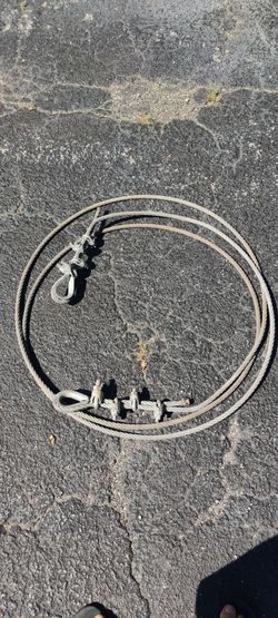 Wire rope 1/2"X120"