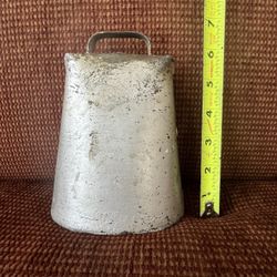 Large Antique Cow Bell - Loud