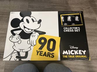 Collector’s Mickey Mouse Chess Set
