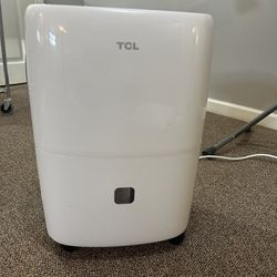 TCL Dehumidifier Bluetooth Enabled 