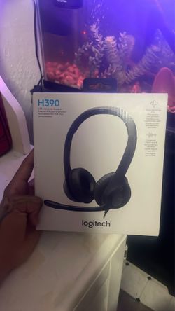 H380 headphones w mic