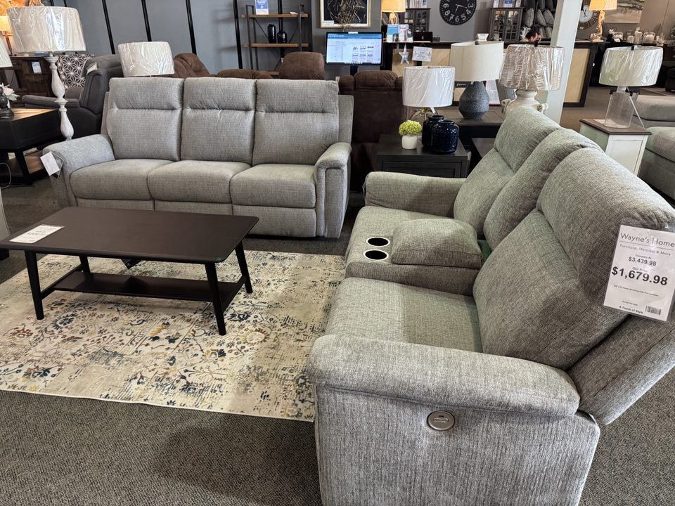 OM• $38 Initial • Brand New Power Reclining Sofa And Loveseat