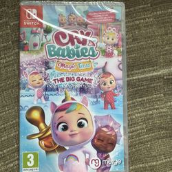 Cry Babies Magic Tears: The Big Game - Nintendo Switch New Sealed