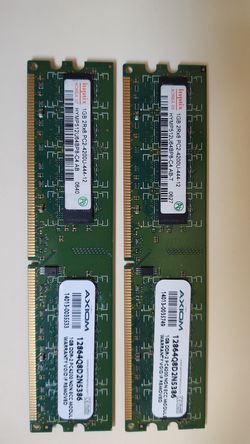Hynix 2GB (1Gb x 2) PC2-4200U desktop memory