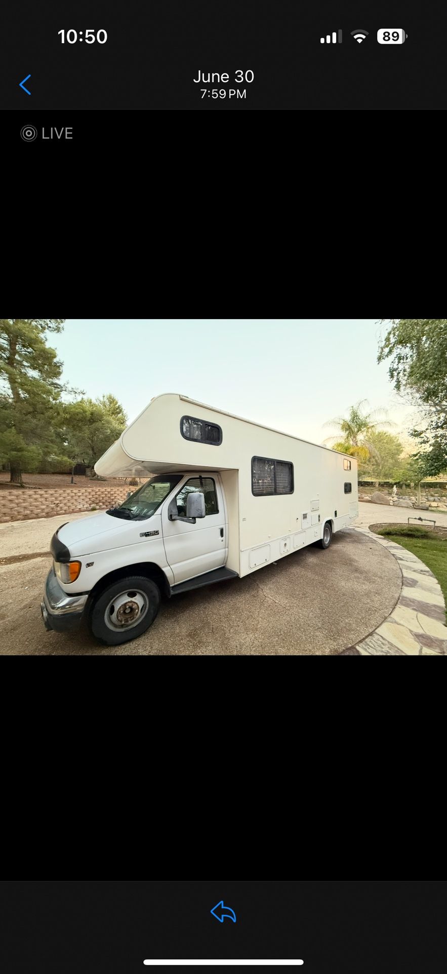 2002 Ford E- 450 Motorhome