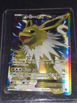 Jolteon EX Pokémon Card 28a/83