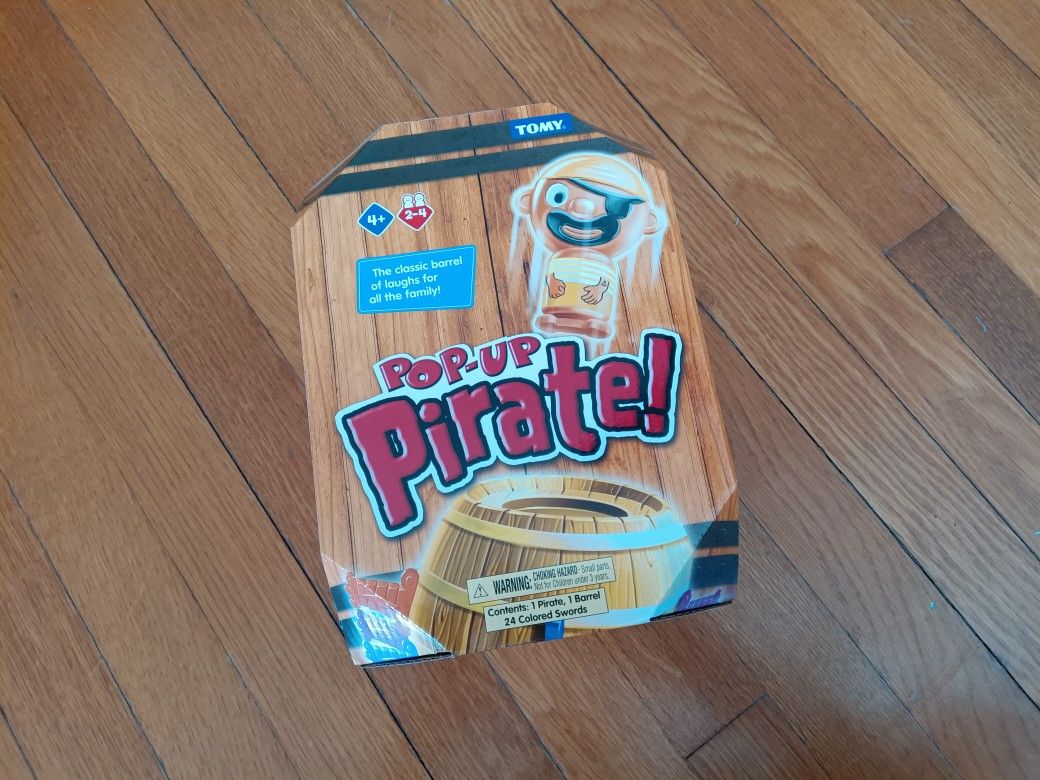 Pop-Up Pirate Family Game - Brand-new 