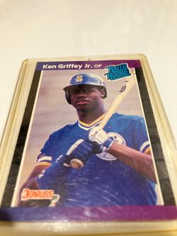 Ken Griffey Jr Donruss Rookie Card 1989