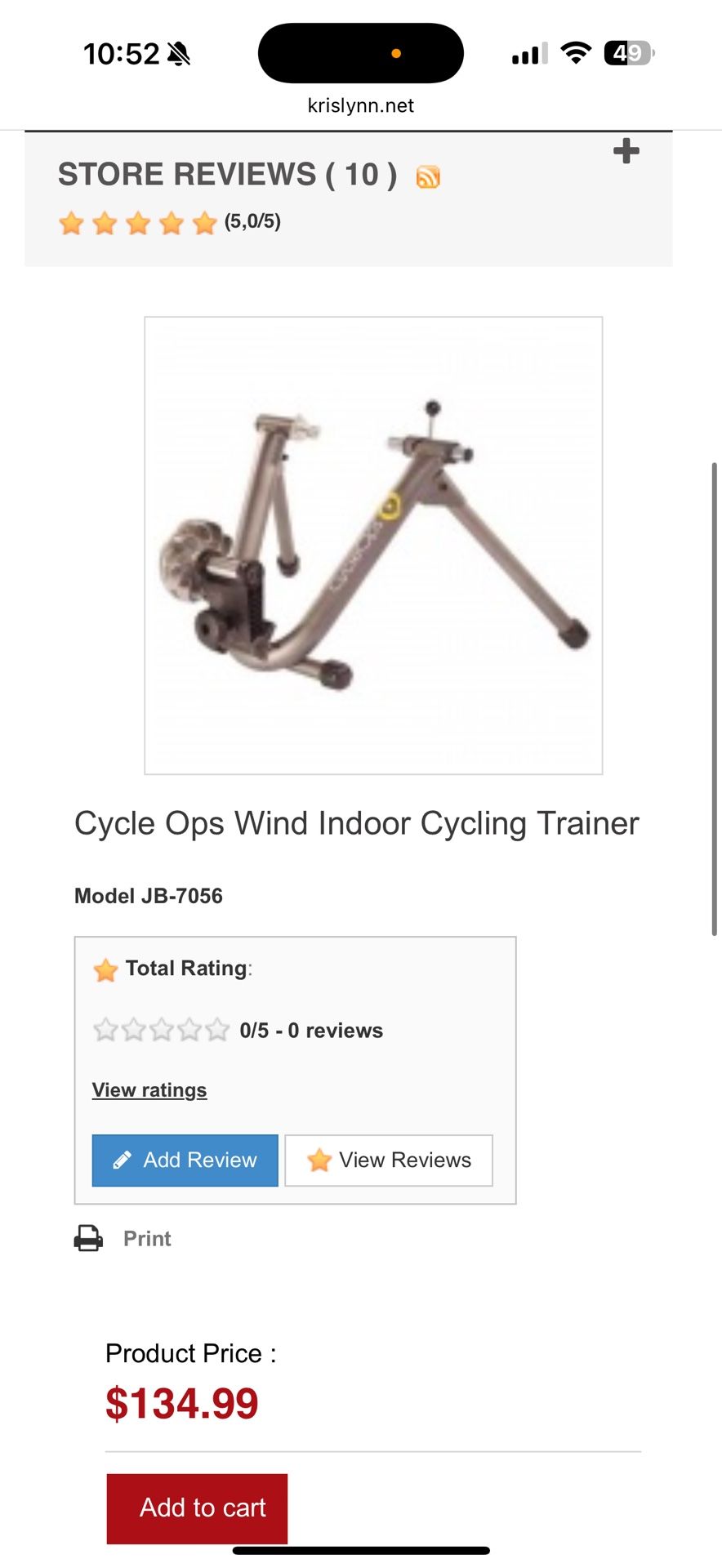 Cycle Ops Wind