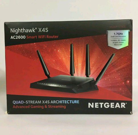 Netgear Nighthawk X4S AC2600 Smart WiFi Router (R7800-100NAS)