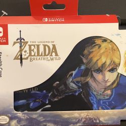 The LEGEND Of ZELDA BREATH Of The WILD Carrying Case (Nintendo SWITCH) NEW!