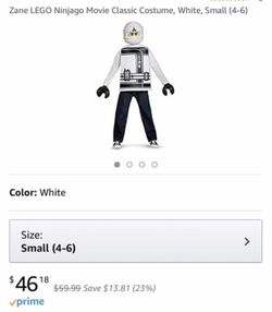 Ninjago size small 4/6