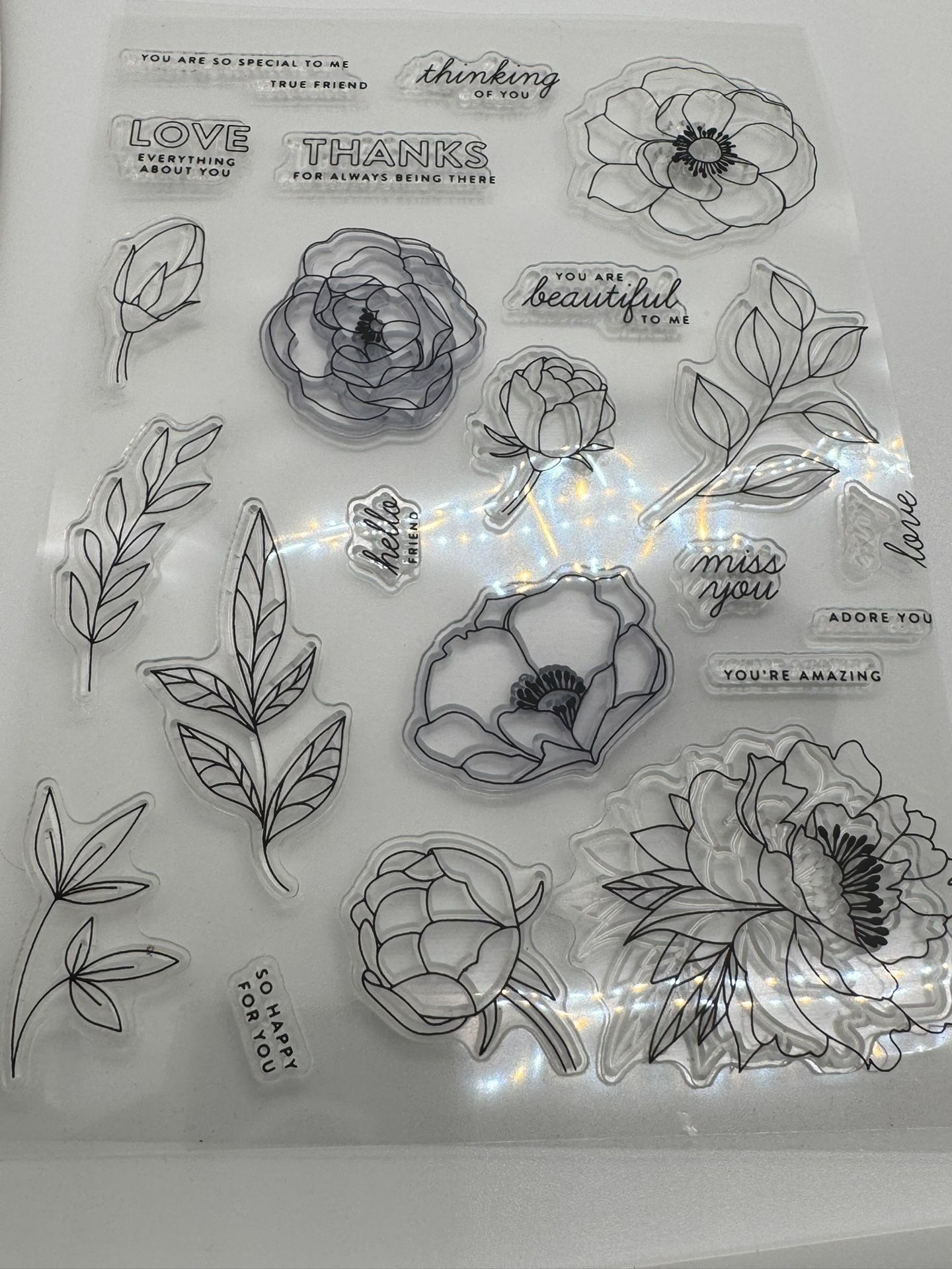 Floral Stamp And Die