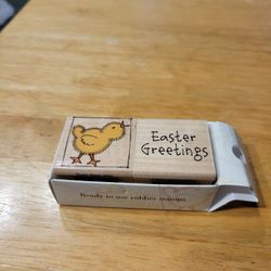 Easter Chick Rubber Stamp Hero Arts Set
