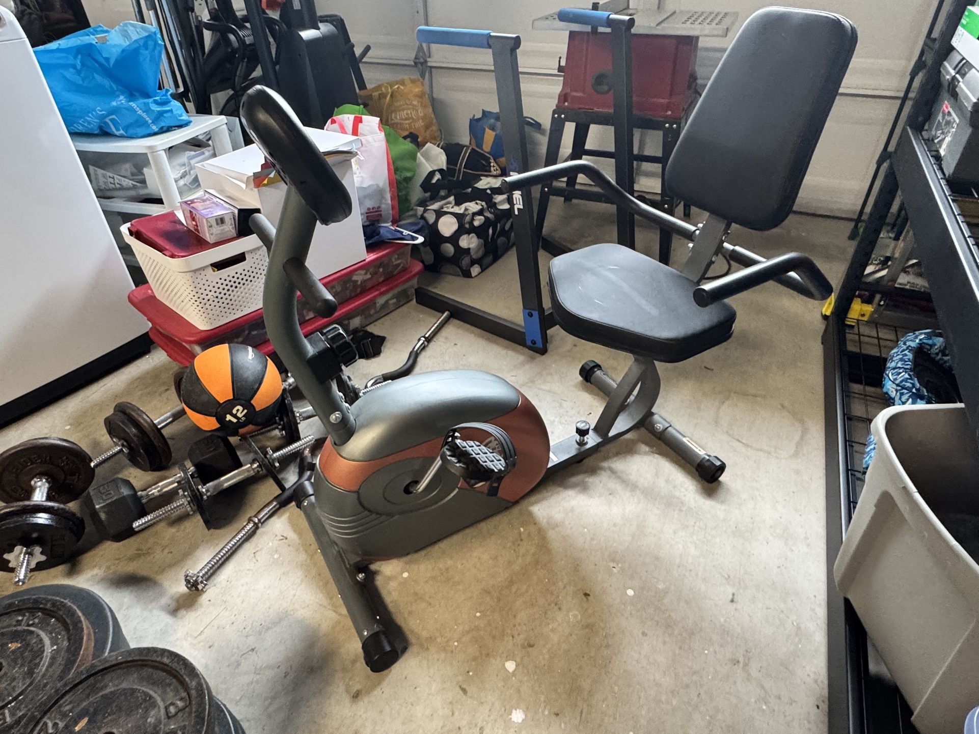 Marcy Recumbent Bike