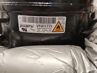 Frigidaire Refrigerator Compressor ( R600A ) VTH1111Y, (contact info removed), (contact info removed)