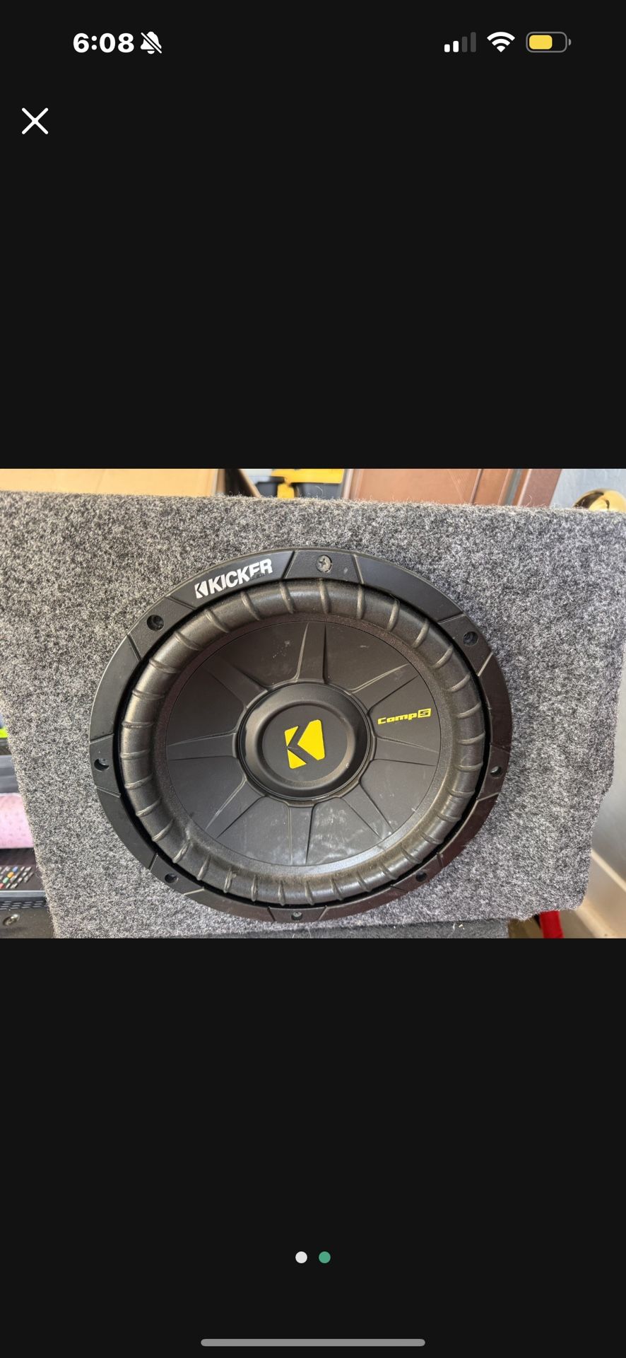 10” Kicker Sub Woofer