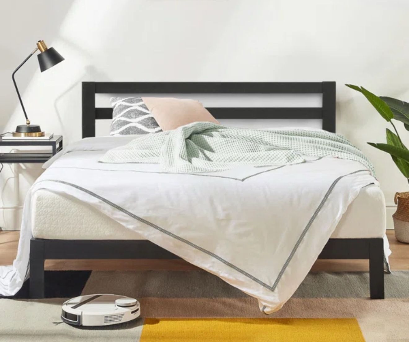 King Bed Frame With Box